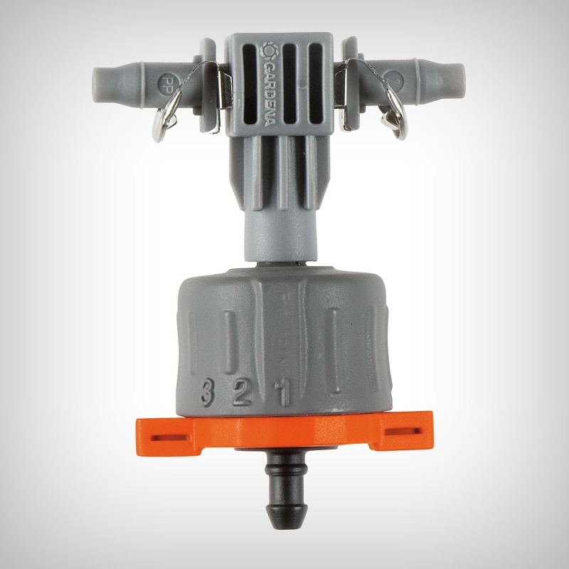 Picurator reglabil intermediar, cu egalizarea presiunii Picurator reglabil intermediar, cu egalizarea presiunii