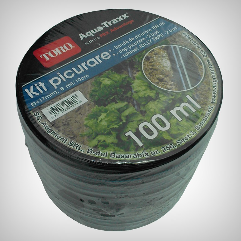 Kit de picurare AQUA TRAXX 6mil, 100m + conectori