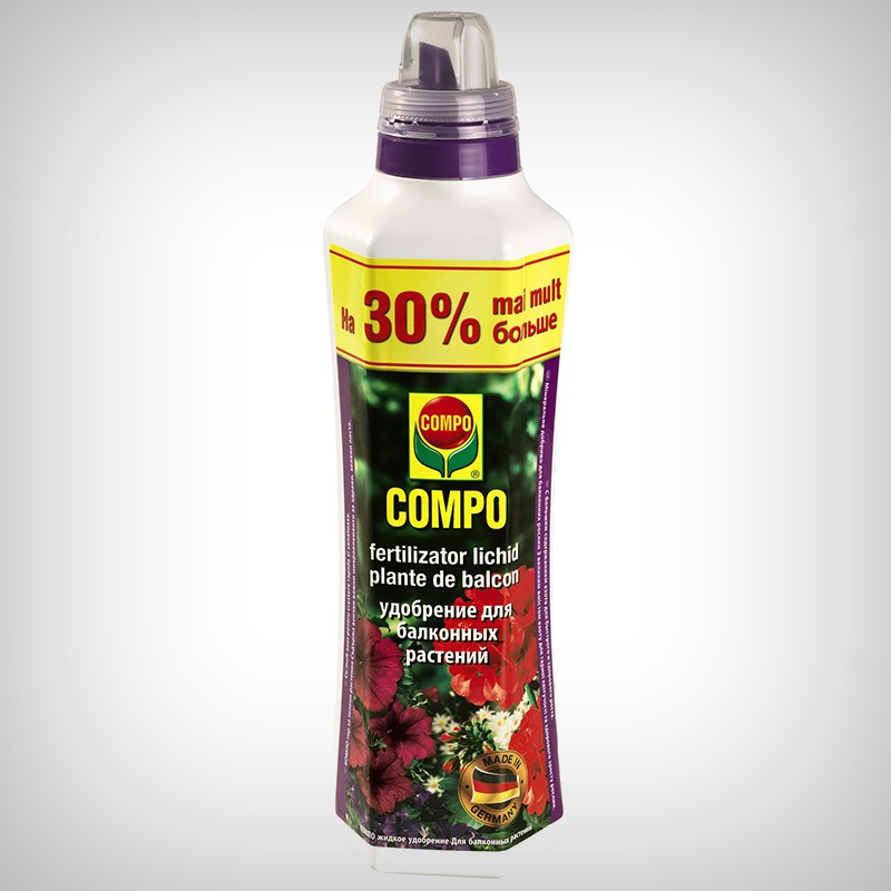 Fertilizator lichid pentru plante de balcon Fertilizator lichid pentru plante de balcon