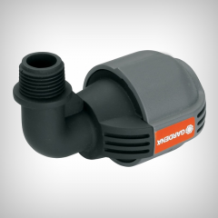 Cot 25 mm cu filet exterior 12,5 mm