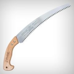 Fierastrau curbat de gradina Samurai ICHIGEKI, 330 mm, cu maner din lemn,  fabricat in Japonia