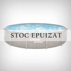 Set piscina rotunda Active Frame Double Rattan 3.05 x 76 cm
