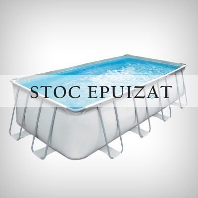 PONTE【SIMONE WILD】 Set piscina dreptunghiulara Elite Frame 4,0 m x 2,0 m x 1,0