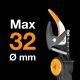 fiskars_UPX86_foarfeca_telescopica_diametru_taiere_32mm