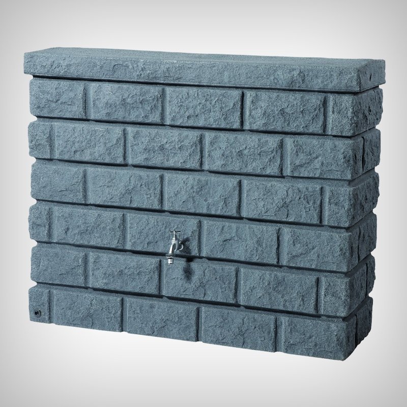 Rezervor apa pluviala ROCKY 400L, granit inchis Rezervor apa pluviala ROCKY 400L, granit inchis