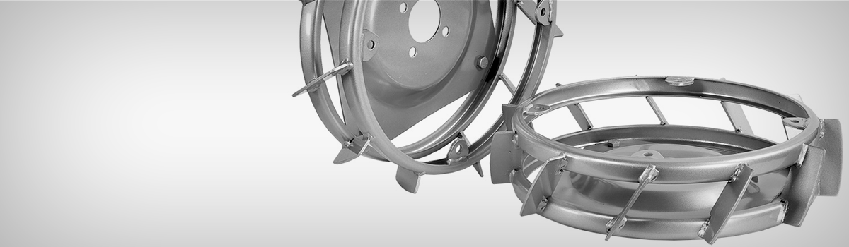 Roti metalice - Cultivare sol Roti metalice - Cultivare sol - Rotile metalice pentru motosapa si motocultor au dimensiuni de 4,00 - 10 si se livreaza la set de doua bucati.nbsp;